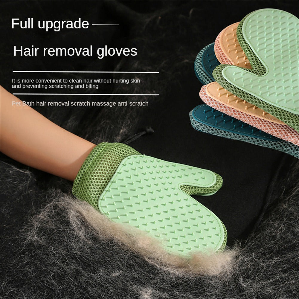 Gant de toilettage anti-poils pour chat – photo 4