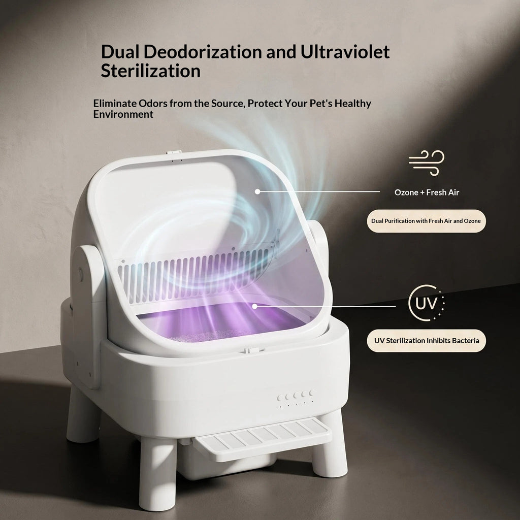 Stérilisation UV et double désodorisation