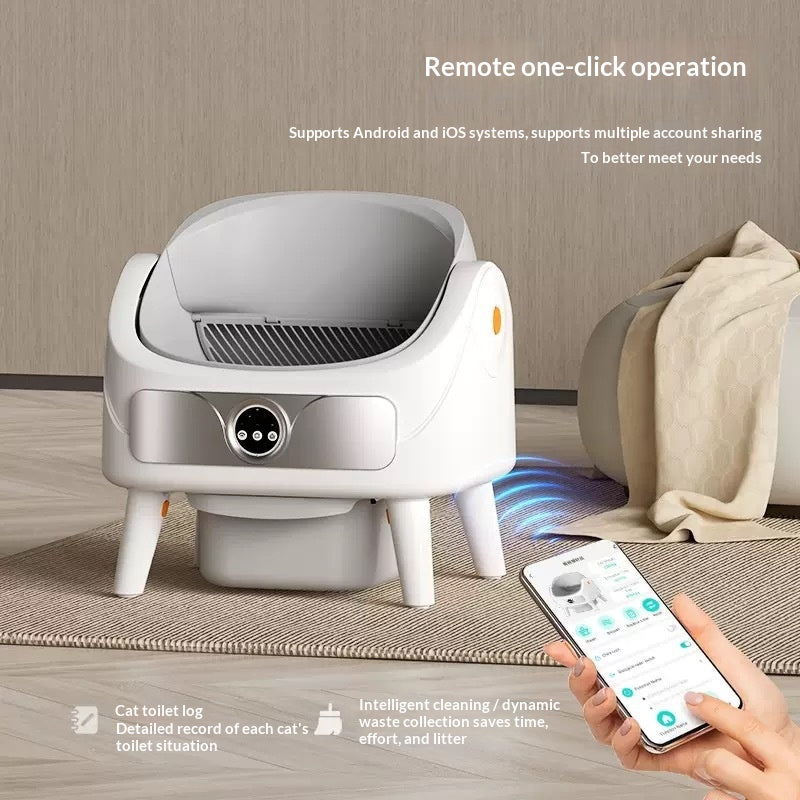 Nettoyage en un clic depuis le smartphone